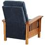 Evan Kenley Indigo 3-Way Recliner Chair