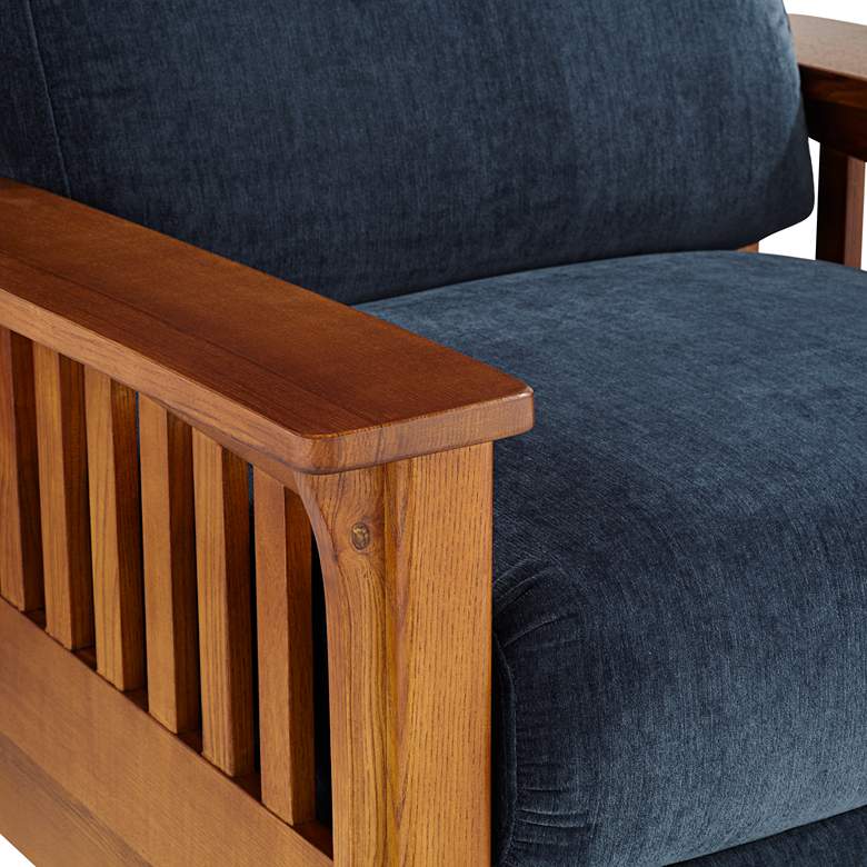 Image 5 Evan Kenley Indigo 3-Way Recliner Chair more views