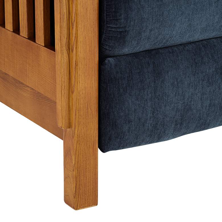 Image 6 Evan Kenley Indigo 3-Way Recliner Chair more views