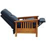 Evan Kenley Indigo 3-Way Recliner Chair