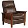 Evan Palance Dixie Espresso 3-Way Recliner Chair
