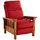 Evan Plush Scarlet 3-Way Recliner Chair