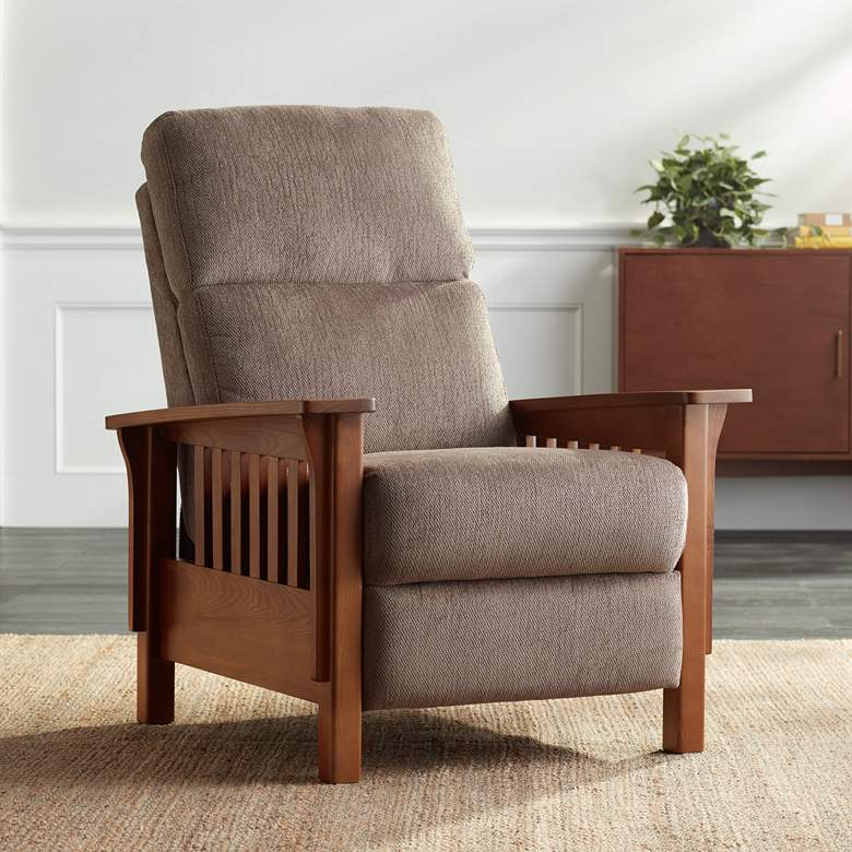 Image 1 Evan Putty 3-Way Recliner Chair