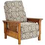 2_Evan Sandalwood Kaleidoscope 3-Way Recliner Chair