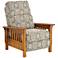 Evan Sandalwood Kaleidoscope 3-Way Recliner Chair