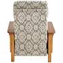 Evan Sandalwood Kaleidoscope 3-Way Recliner Chair