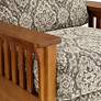 5_Evan Sandalwood Kaleidoscope 3-Way Recliner Chair more views