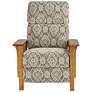 7_Evan Sandalwood Kaleidoscope 3-Way Recliner Chair more views