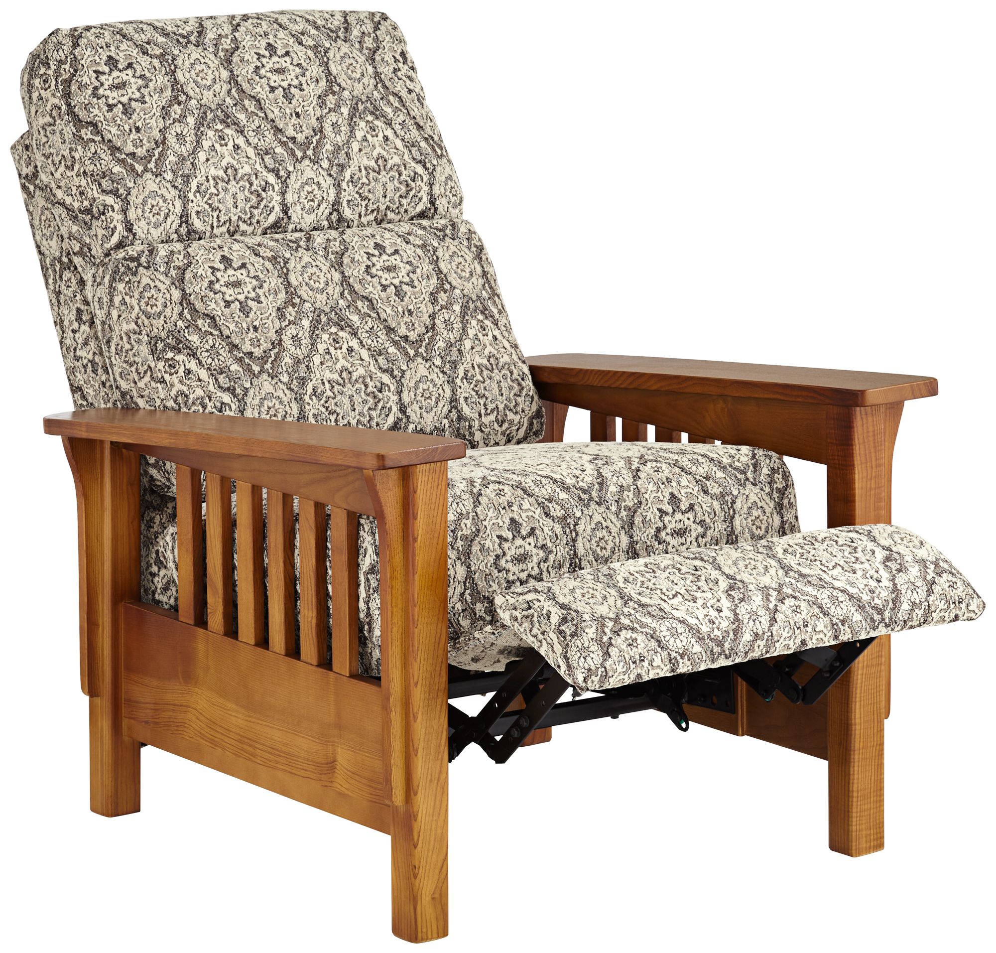 Evan Sandalwood Kaleidoscope 3-Way Recliner Chair