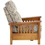 Evan Sandalwood Kaleidoscope 3-Way Recliner Chair