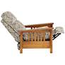 Evan Sandalwood Kaleidoscope 3-Way Recliner Chair