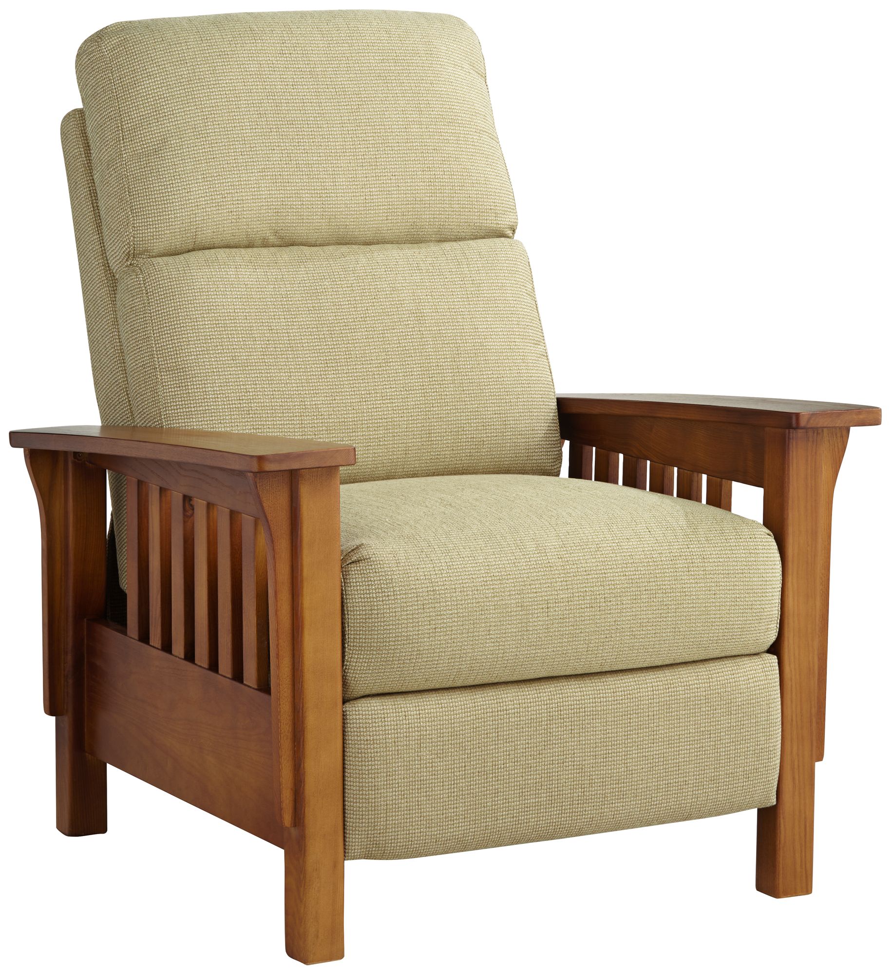 Image 2 Evan Spring Beige 3-Way Recliner Chair