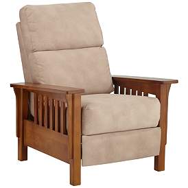 Image2 of Evan Tombstone Barley 3-Way Recliner Chair