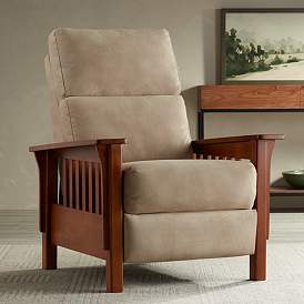 Image1 of Evan Tombstone Barley 3-Way Recliner Chair