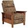 Evan Zephyr Chocolate Brown 3-Way Recliner Chair