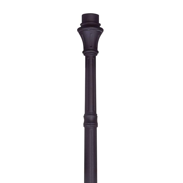 Image 3 Evanston 114 1/2" High Bronze Outdoor Pole with Base more views