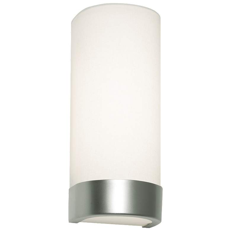 Image 1 Evanston 12-in LED Sconce - 17W 120-277V - Satin Nickel