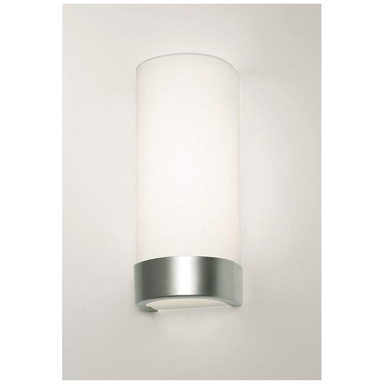 Image 2 Evanston 12-in LED Sconce - 17W 120-277V - Satin Nickel more views