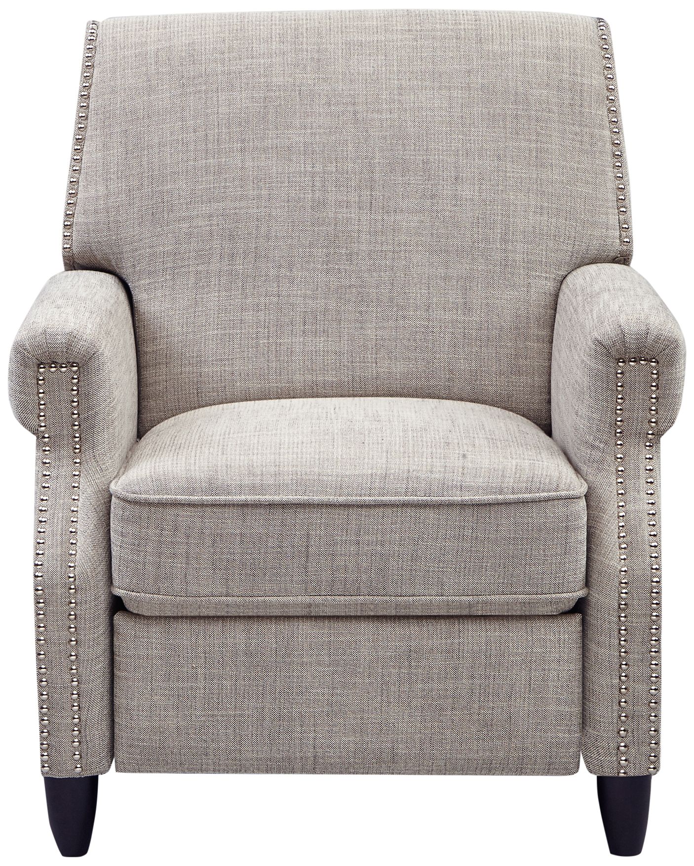 Evanston Sand Fabric Push Back Recliner