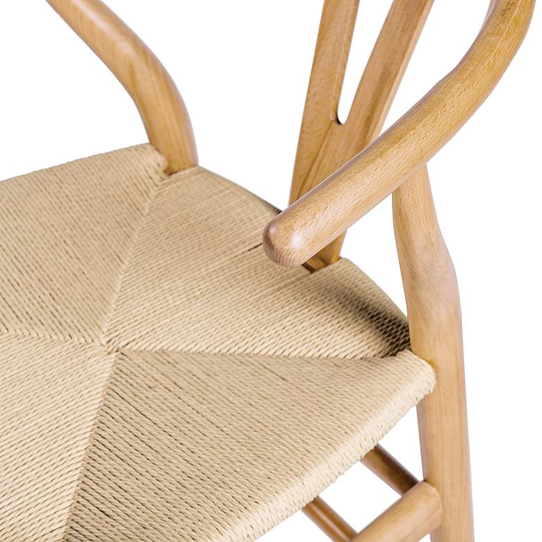 Image 2 Evelina 30 1/4" Natural Wood Bar Stool more views