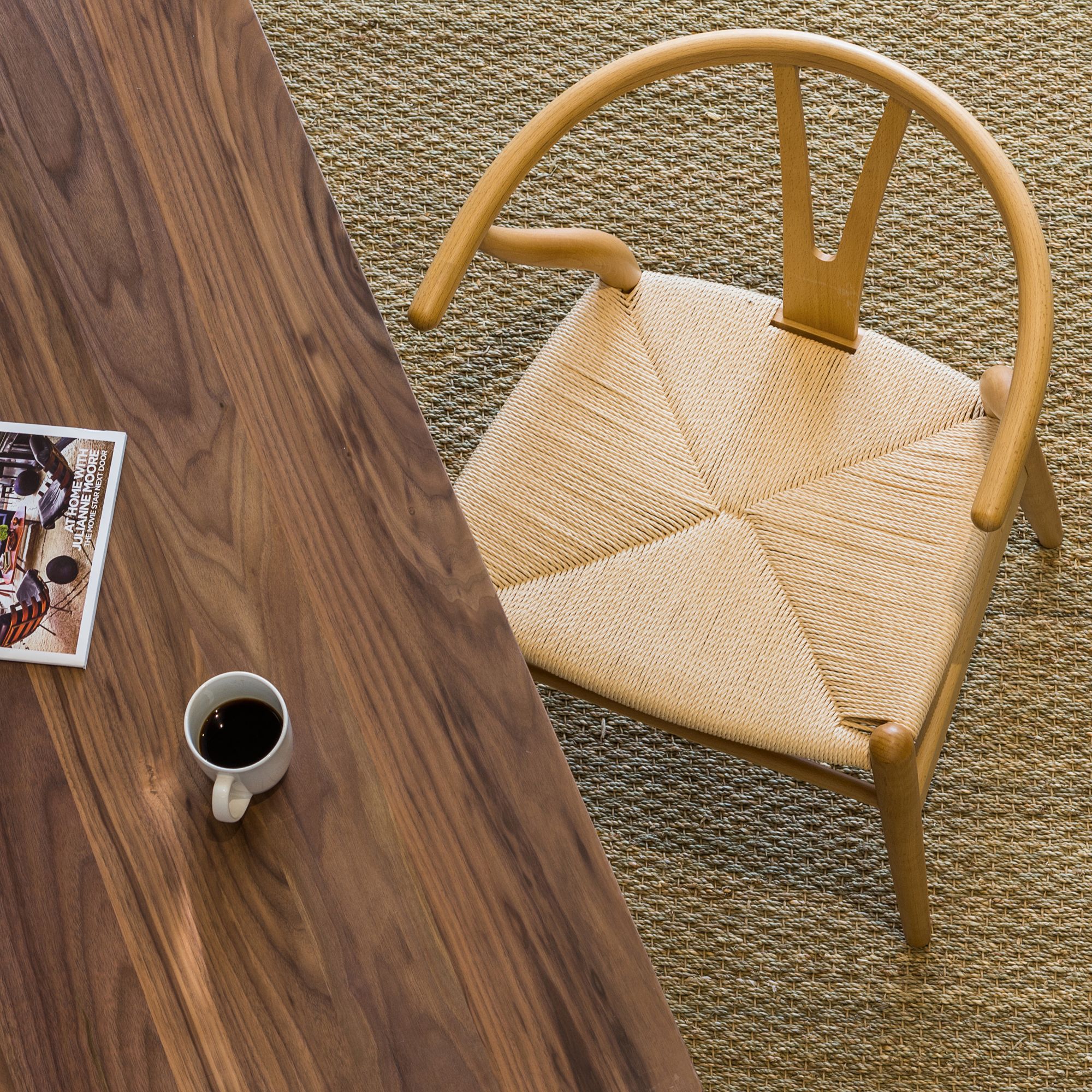 Evelina Natural Wood Side Chairs Set of 2