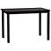 Eveline 43 1/4" Wide Espresso Brown Rectangular Dining Table