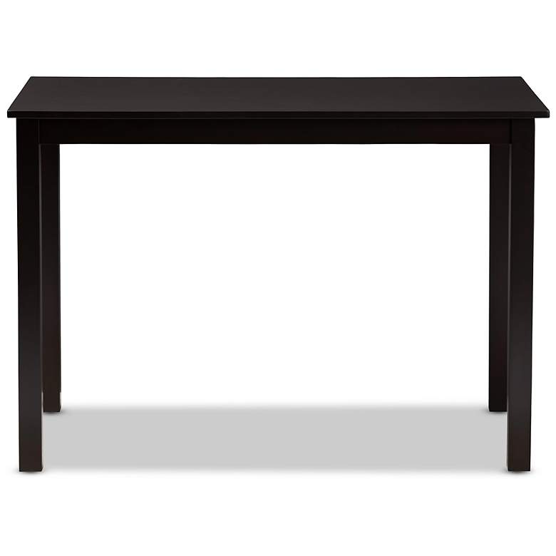 Image 4 Eveline 43 1/4" Wide Espresso Brown Rectangular Dining Table more views