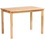2_Eveline 43 1/4" Wide Natural Brown Wood Dining Table