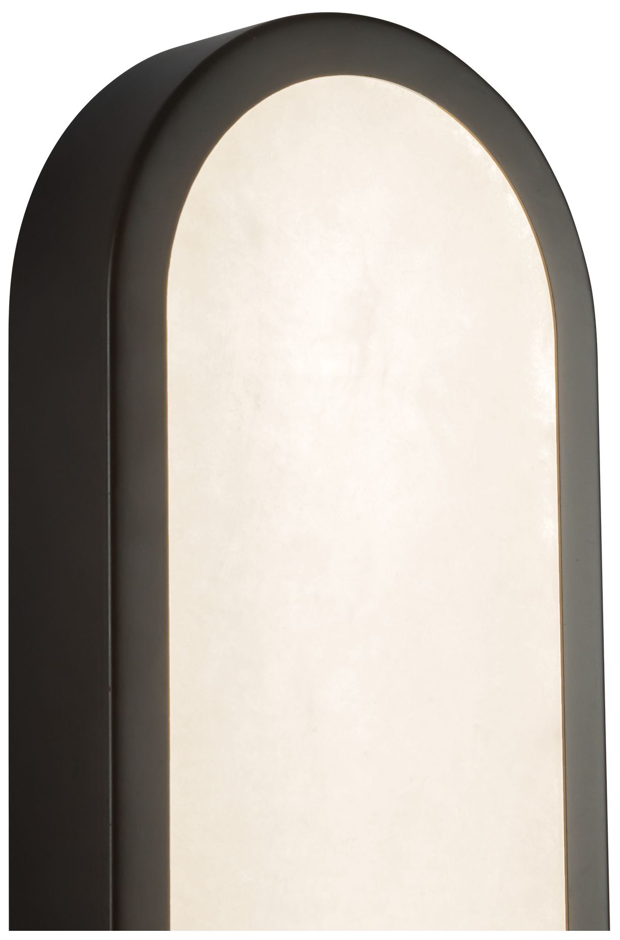 Image 5 Evelyn 22-in Alabaster LED Bathroom Wall/Vanity Light with Matte Black more views