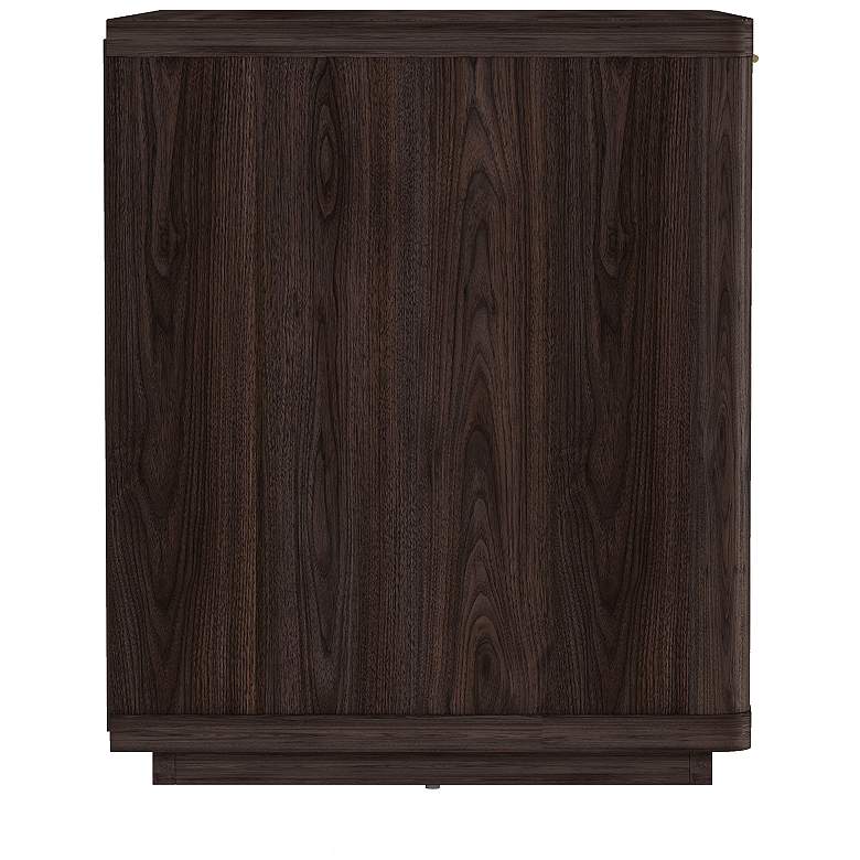 Image 7 Evelyn Modern 32 Nightstand 2.0 with 1 Full Extension Drawer in Brown more views
