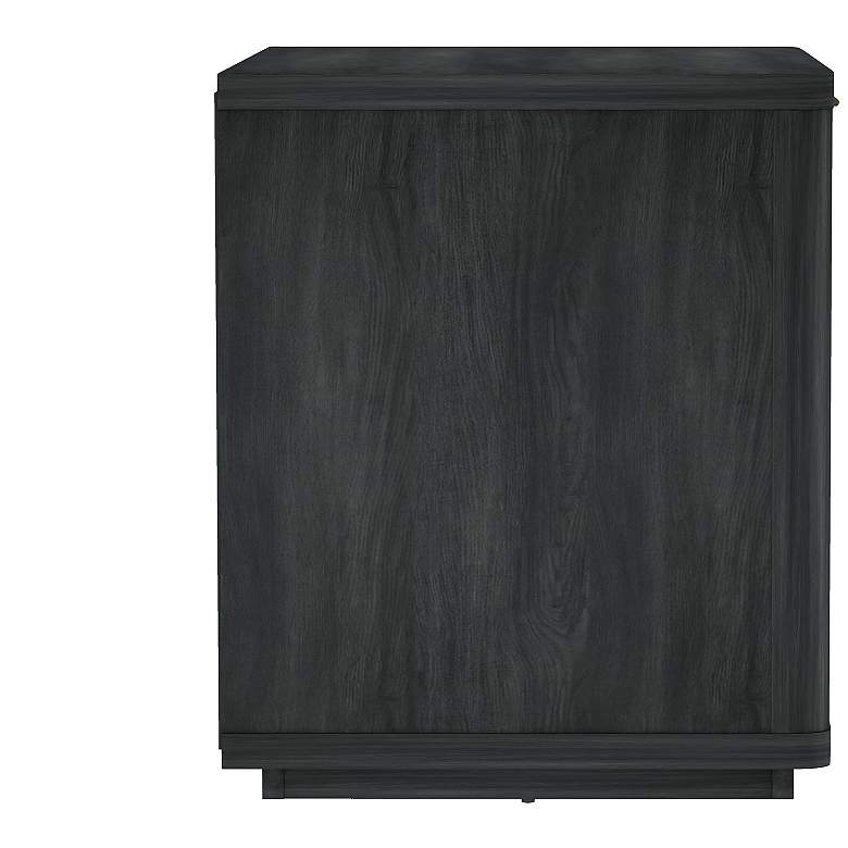 Image 7 Evelyn Modern 32 Nightstand 2.0 with 1 Full Extension Drawer in Charcoal more views