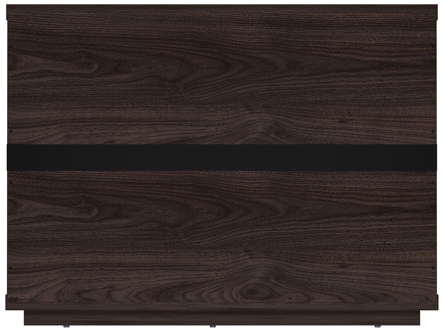 Evelyn Modern 32 Nightstand 4.0 with 3 Full Extension Drawers in Brown