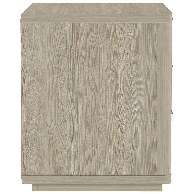 Image 7 Evelyn Modern 32 Nightstand 4.0 with 3 Full Extension Drawers in Natural more views