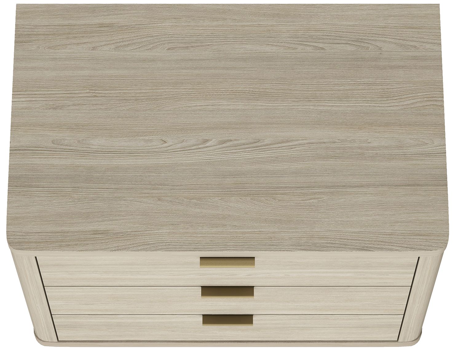 Evelyn Modern 32 Nightstand 4.0 with 3 Full Extension Drawers in Natural