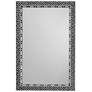 Evelyn Mother of Pearl 24" x 36" Rectangular Wall Mirror