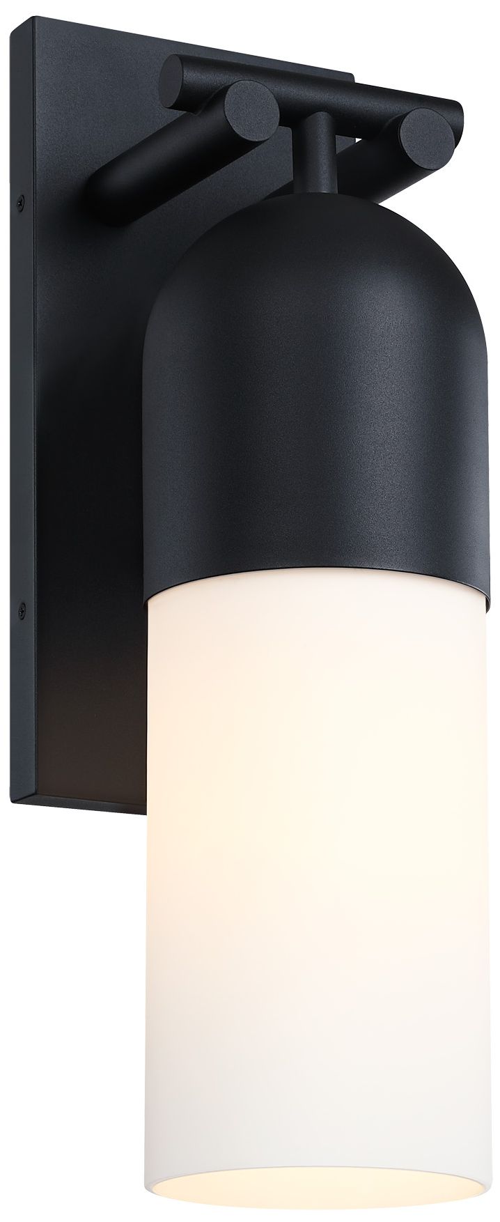 Image 2 Ever Spring 22 in. 1-Light Black Outdoor Wall Sconce Light for Porches