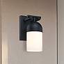 1_Ever Spring 7 in. 1-Light Black Outdoor Wall Sconce Light for Porches