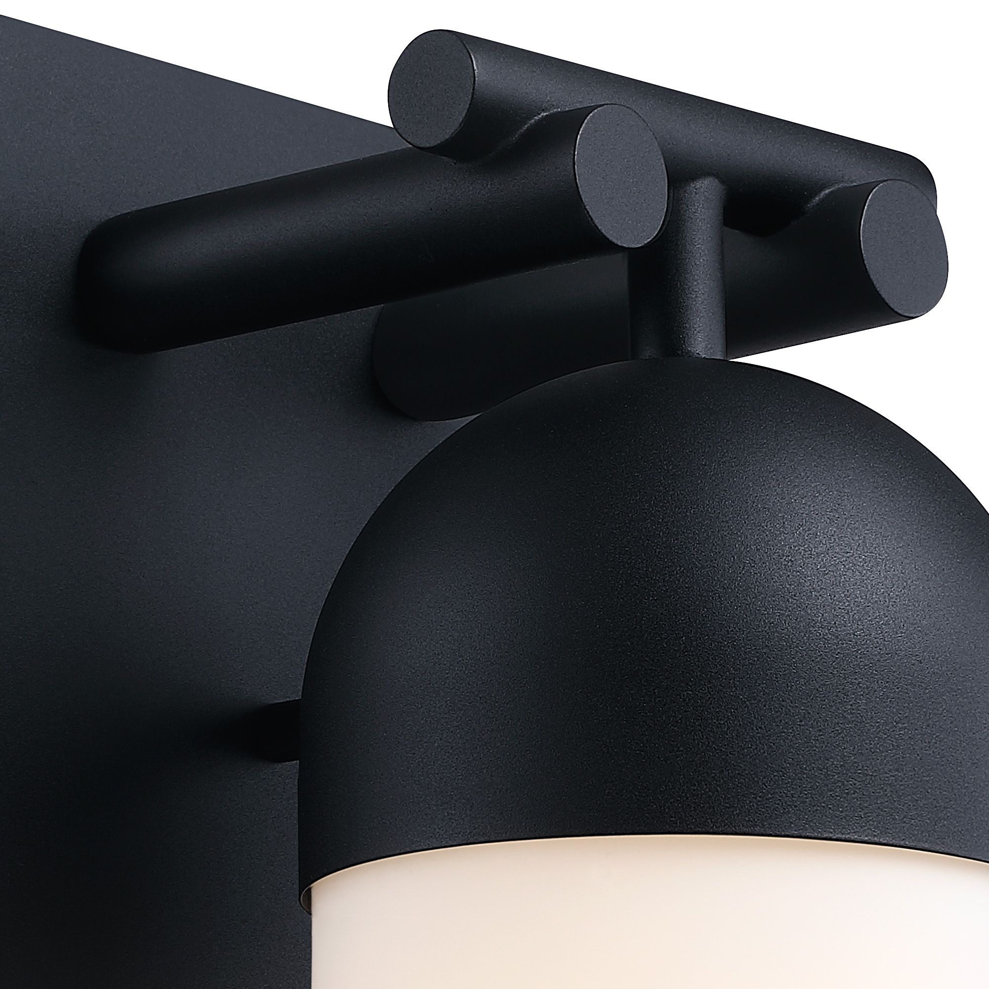 Image 4 Ever Spring 7 in. 1-Light Black Outdoor Wall Sconce Light for Porches more views