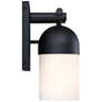 7_Ever Spring 7 in. 1-Light Black Outdoor Wall Sconce Light for Porches more views