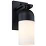 1_Ever Spring 7 in. 1-Light Black Outdoor Wall Sconce Light for Porches