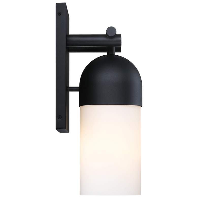 Image 7 Ever Spring 7 in. 1-Light Black Outdoor Wall Sconce Light for Porches more views