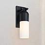 1_Ever Spring 7 in. 1-Light Black Outdoor Wall Sconce Light for Porches