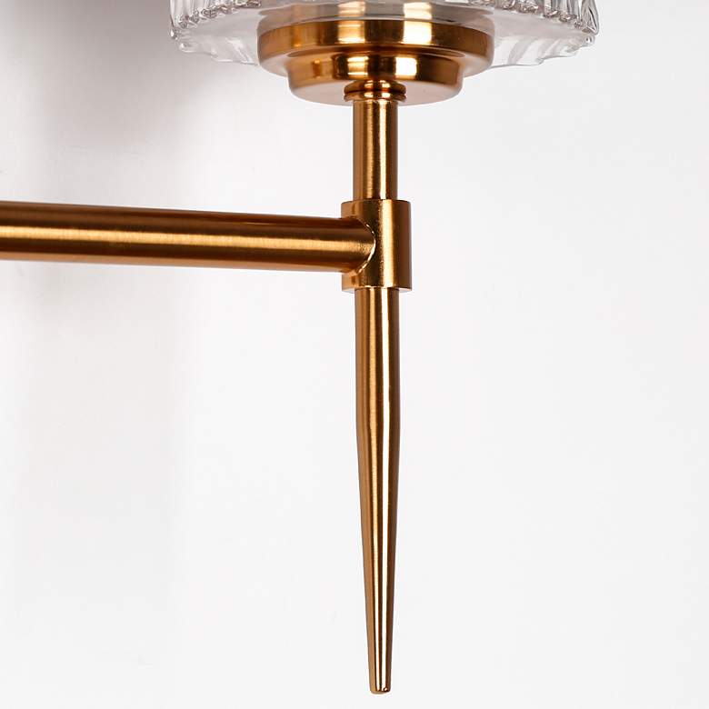 Image 3 Everardgeon 23 1/2" Wide Plating Brass 3-Light Bath Light more views
