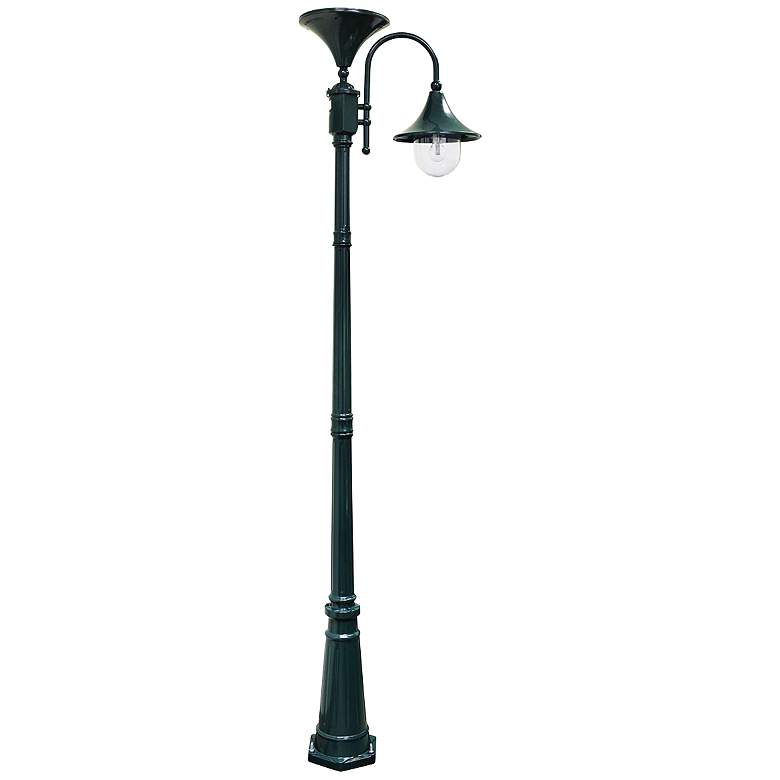 Image 1 Everest 92" High Green Solar LED Outdoor Post Light