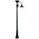 Everest 92" High Green Solar LED Outdoor Post Light