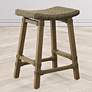 1_Everglade 27" Natural Mango Wood Counter Stool