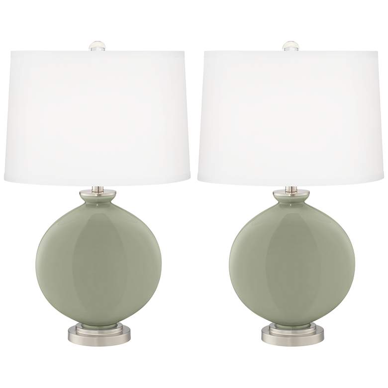 Image 2 Evergreen Fog Carrie Table Lamp Set of 2