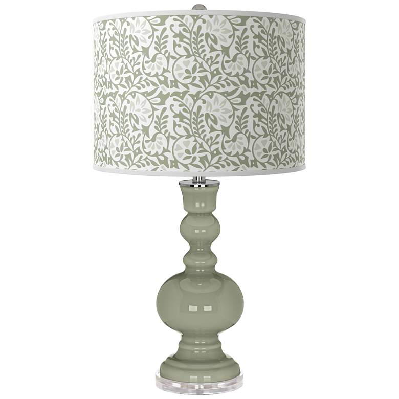 Image 1 Evergreen Fog Gardenia Apothecary Table Lamp