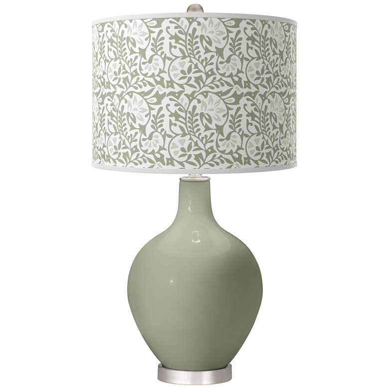 Image 1 Evergreen Fog Gardenia Ovo Table Lamp