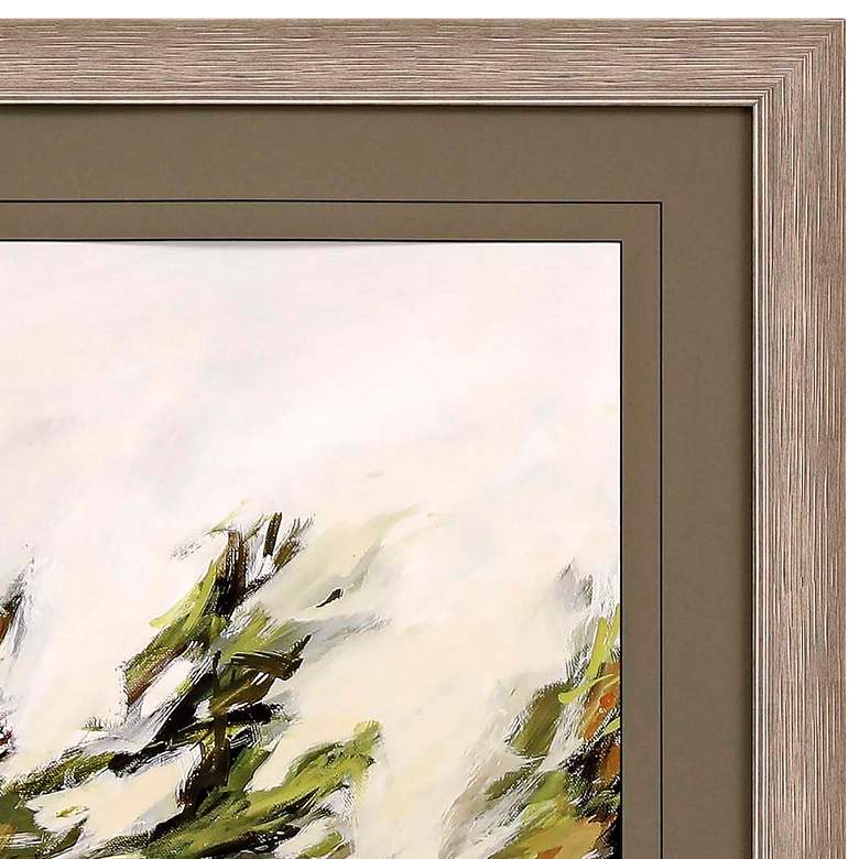 Image 3 Evergreen I 44 inch High Framed Giclee Wall Art more views